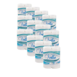 12x Ręczniki papierowe kuchenne Vella 2 rolki, 50 listków