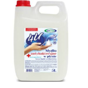 4U Mydło w płynie białe, kanister 5 L