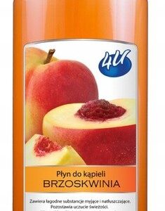 4U Płyn do kąpieli BRZOSKWINIA 1L