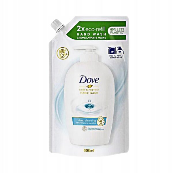 DOVE Mydło w płynie Protect care zapas 500 ml