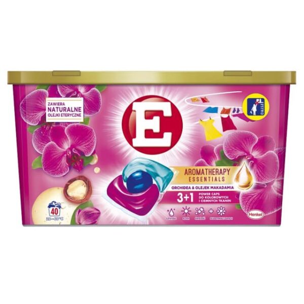 E DUO-CAPS Kapsułki do prania COLOR Orchidea 40szt