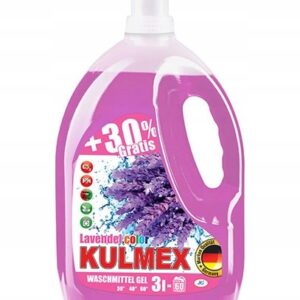 KULMEX NIEMIECKI Żel do prania kolorowych tkanin LAVENDEL 3L